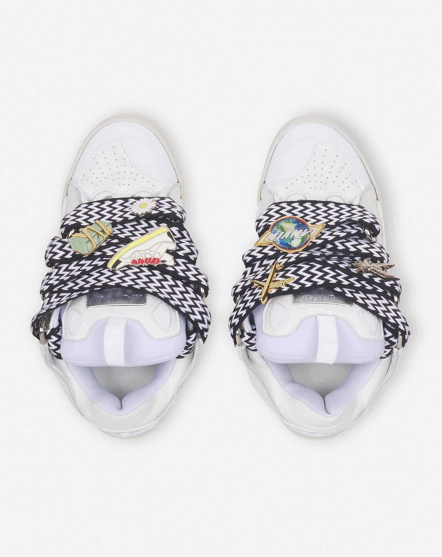 LANVIN x FUTURE CURB 3.0 WHITE/BLACK